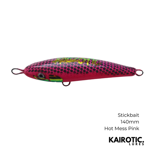 Stickbait 140mm - Hot Mess Pink