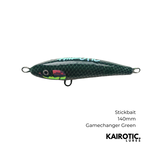 Stickbait 140mm - Gamechanger Green