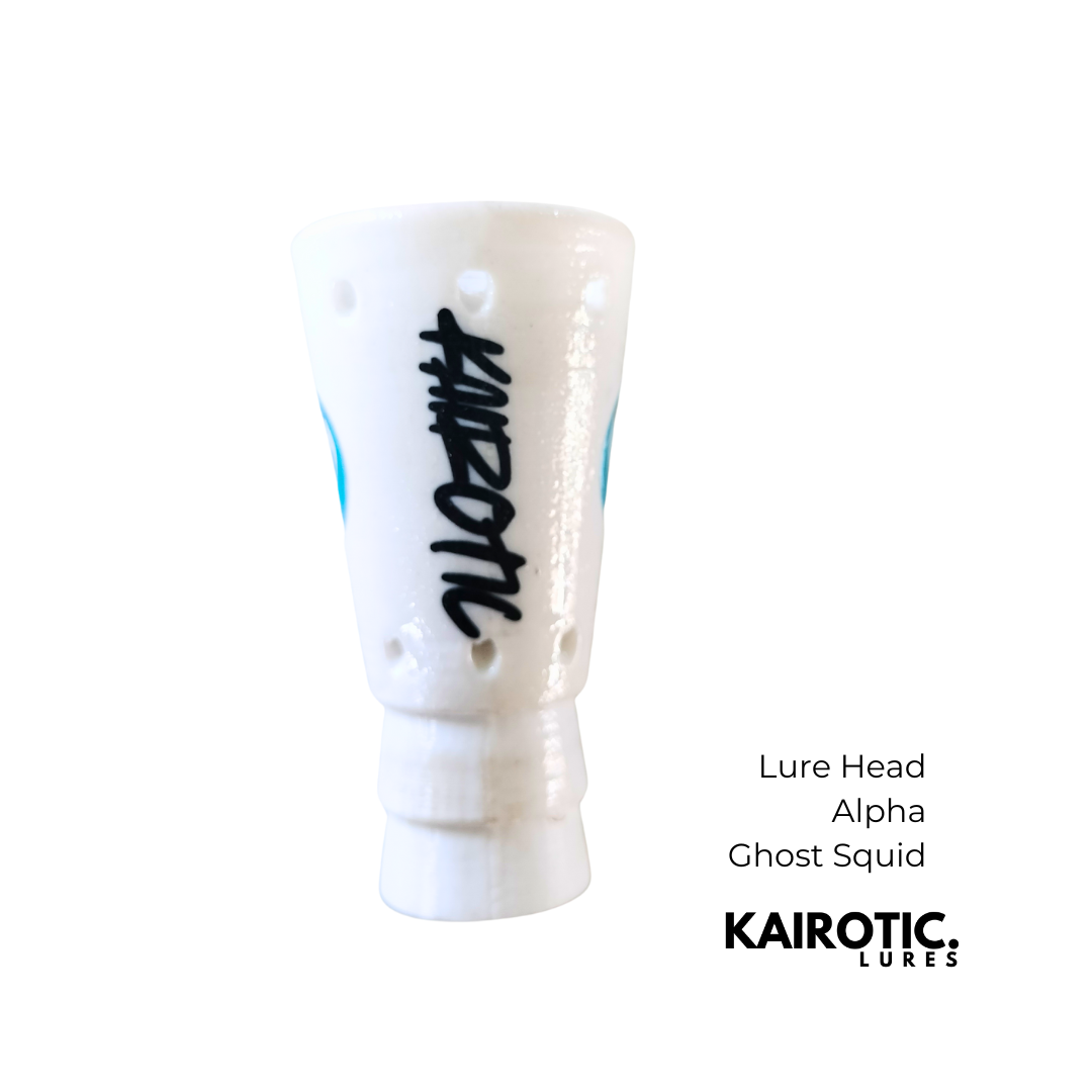 Lure Head - Alpha - Ghost Squid