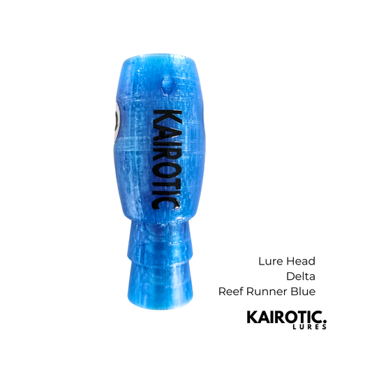 Lure Head - Delta - Reef Runner Blue