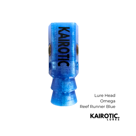 Lure Head - Omega - Reef Runner Blue