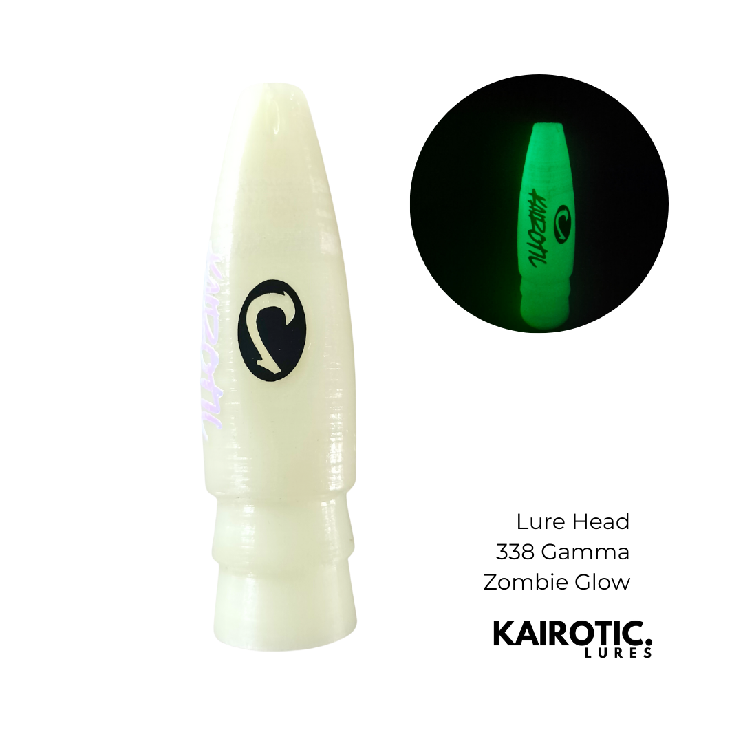 Lure Head - 338 Gamma - Zombie Glow