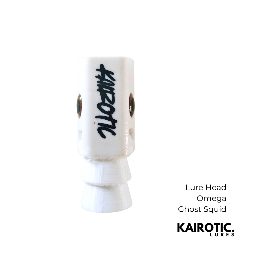 Lure Head - Omega - Ghost Squid